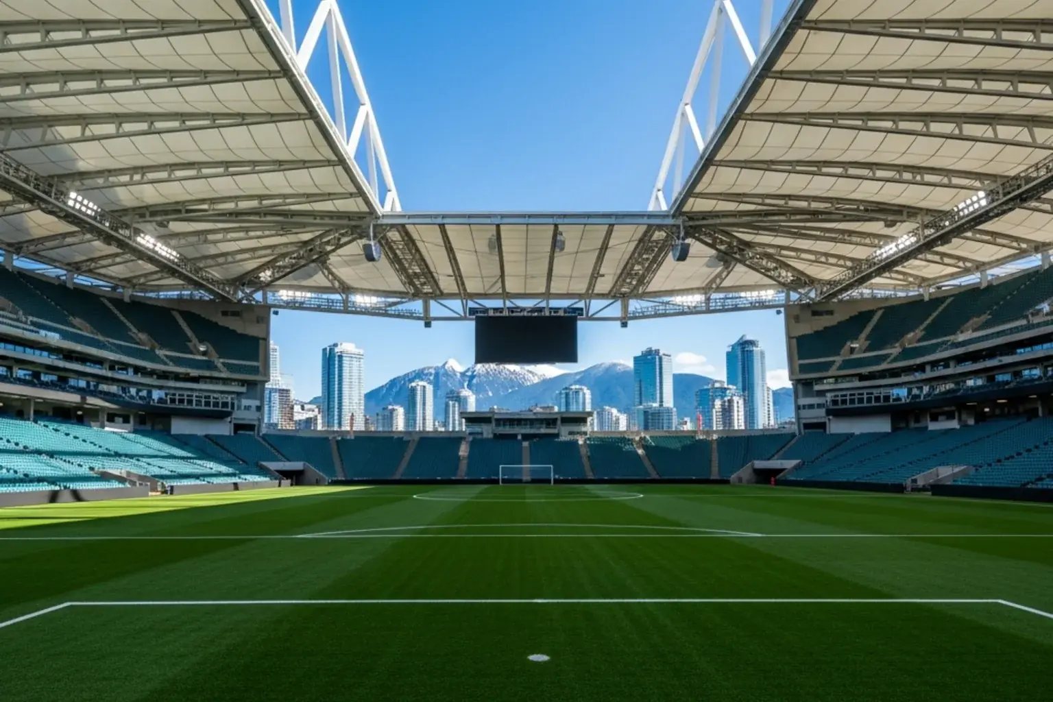 BC Place stadion in Vancouver waar Nieuw-Zeeland tegen België speelt WK 2026