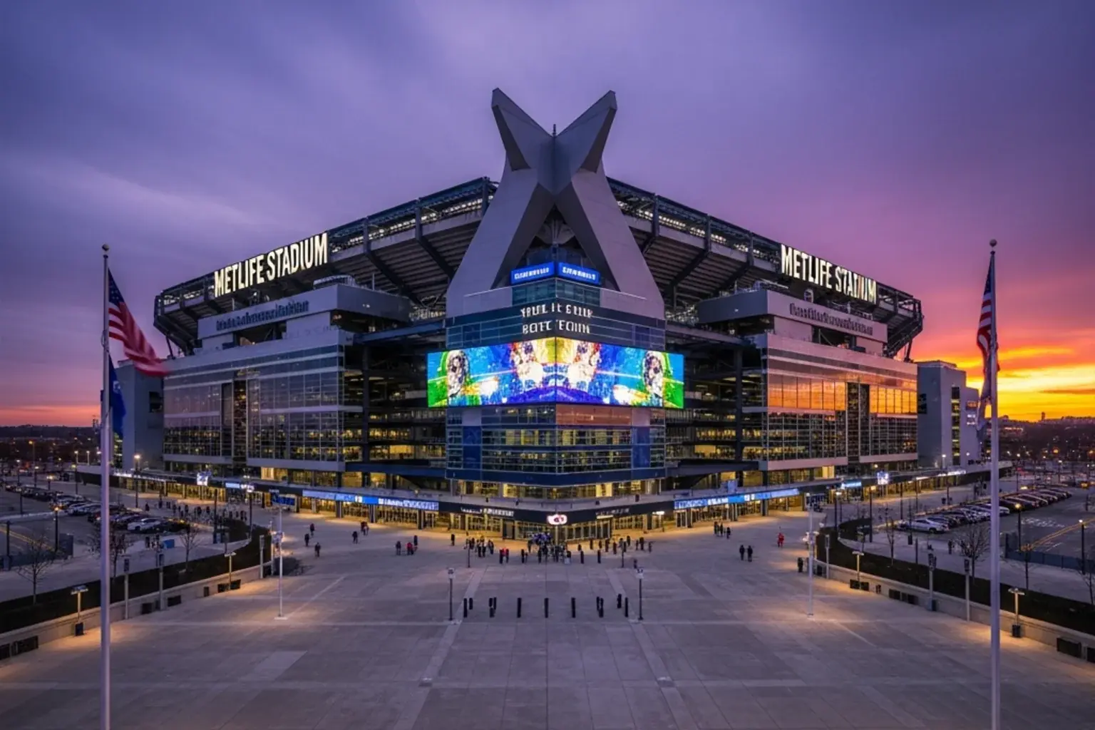 MetLife Stadium in New Jersey, locatie van de WK 2026 finale