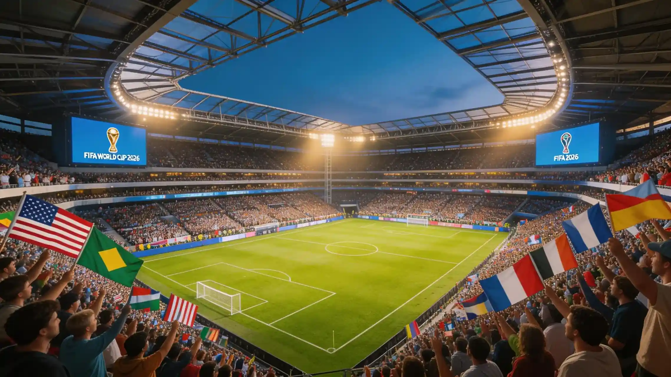 WK 2026 voetbaltoernooi in de Verenigde Staten, Mexico en Canada met 48 landen