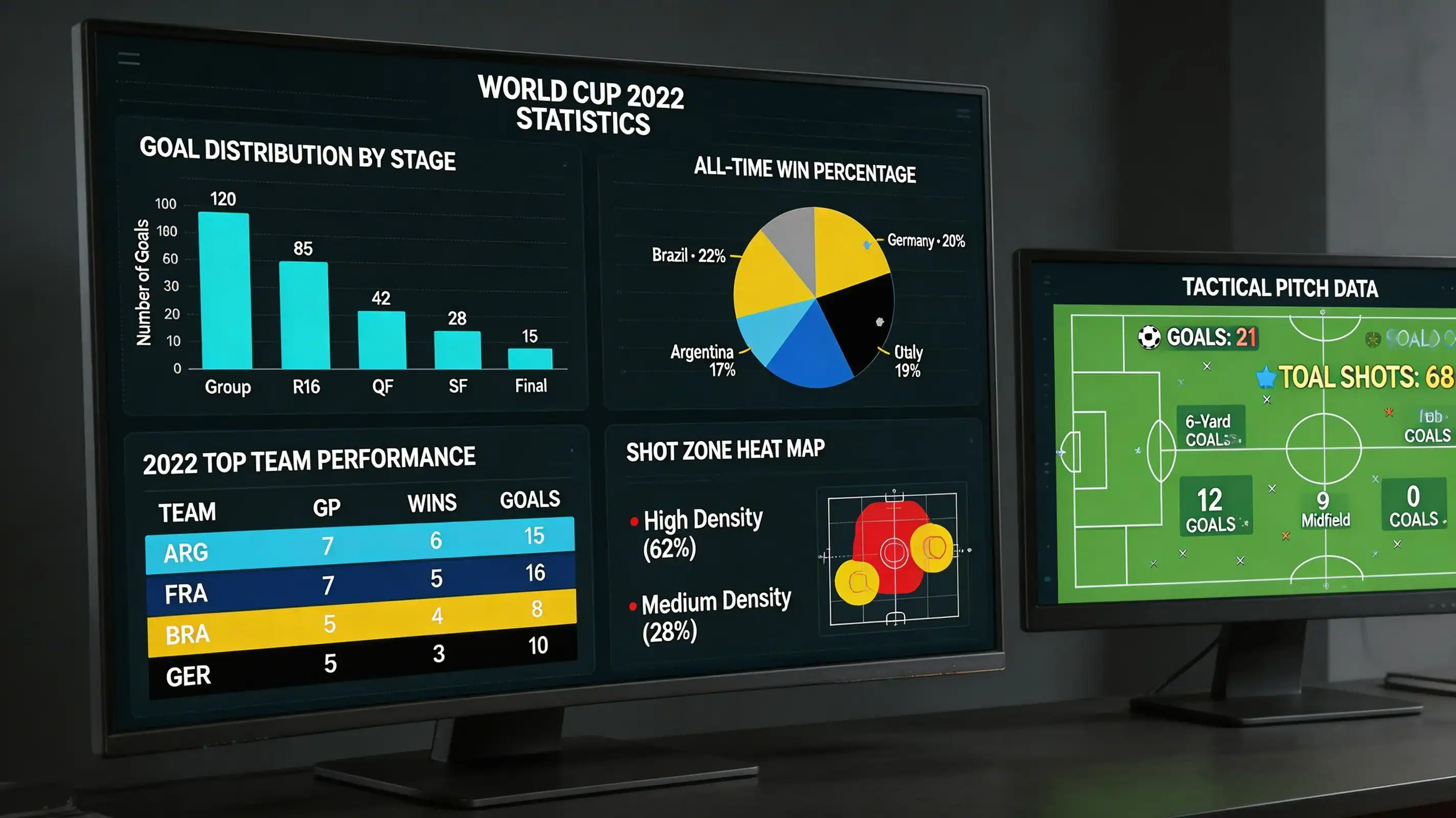 Statistische analyse van WK voetbal met data voor weddenschappen